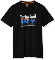 Timberland PRO 男士 棉芯胸前徽标短袖 T 恤