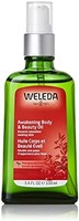 WELEDA 维蕾德 Awakening石榴身体和修容油，3.4 液量盎司 约0.1升，富含植物，含石榴籽、荷荷巴油和芝麻油