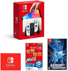 Nintendo 任天堂 Switch(* EL 模型)Joy-Con(L)/(R) 白色 + [任天堂*產品]