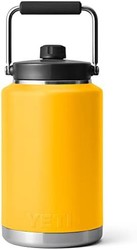 YETI Rambler Gallon水壶，真空隔热，带 MagCap 的不锈钢，高山黄色