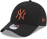 NEW ERA 纽亦华 League Essential 9Forty 可调节帽子 NY Yankees 黑色 棕色