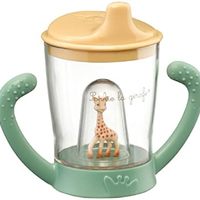 Sophie la girafe 苏菲长颈鹿 防漏婴儿食品杯 粉彩苏菲 长颈鹿 防漏吉祥物