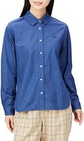 LACOSTE 拉科斯特 衬衫 [官方] 靛蓝质感针织衬衫 女士 CF812EL