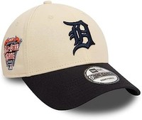 NEW ERA 纽亦华 纽约洋基队 MLB * 75 个世界大赛侧贴石 9Forty 可调节帽子