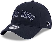 NEW ERA 纽亦华 纽约洋基队 MLB 球队脚本*蓝 9Twenty 非结构化后扣帽