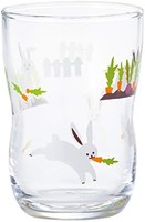ADERIA 玻璃杯 透明 185ml 玻璃捉迷藏兔子 1 盒装 日本制造 6087