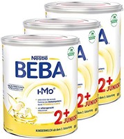 BEBA 雀巢贝巴 Nestlé 雀巢 BEBA JUNIOR 2 幼儿奶粉 适用于2岁以上幼儿，3罐装(3 x 800g)