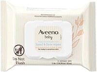 Aveeno 艾惟诺 婴儿湿巾​​ 包25片（4包装）