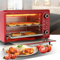 名巧 多功能烤箱家用小型2023烘焙48升大容量电烤箱蒸一体机空气