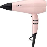 BaByliss 巴比丽丝 玫瑰红 2200W 吹风机,强力干燥,离子,轻质吹风机,粉色