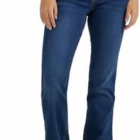 IN1 Riders by Lee Indigo 女士 腰部套穿平靴型裤