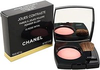 CHANEL 香奈儿 Joues Contraste Powder Blush No. 72 Rose Initial 女士腮红，0.18 盎司 4g