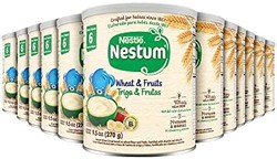 Gerber 嘉宝 Nestle 雀巢 Nestum 小麦水果谷物米粉，12件