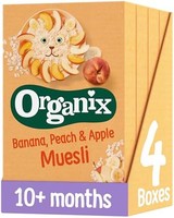 Organix 欧格 香蕉/桃子和苹果慕斯 200克（4包）