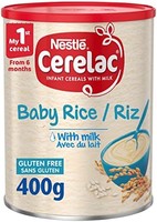 Nestlé 雀巢 SMA Nestlé Cerelac大米婴儿麦片，6 个月以上，400 克