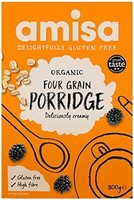 amisa 阿米拉 *** Gluten Free Four Grain Porridge 300g (Pack of 3)