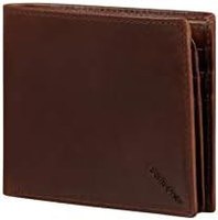 Samsonite 新秀丽 Veggy SLG 钱包,10.5厘米,棕色(深棕色), 棕色（深棕色）, 男士信用卡套