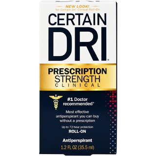 美国Certain Dri夜用Clinical临床止汗膏滚珠Antiperspirant敏感