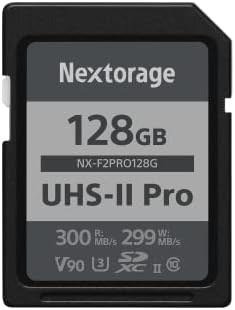 Nextorage 日本超快 v90 UHS-II SD 卡 128GB *大写入速度 299MB/s