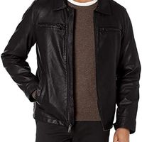 DOCKERS Men's James Faux Leather Jacket