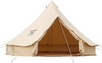 glamcamp 铃铛帐篷 * 纯棉帆布防水大帐篷 适用于家庭露营 4 季防水户外