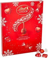 Lindt 瑞士莲 Milk Lovers Advent Calendar 24块牛奶巧克力，心形和正方形，含有顺滑的夹心，300克