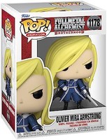 prime会员：Funko 流行音乐！动画：FMA：B - 奥利维尔·米拉·阿姆斯特朗 A 带剑 - 全金属炼金术士：兄弟会