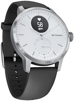 WITHINGS ScanWatch - 混合型智能手表， GPS、心率监测器、智能通知、防水、30 天续航