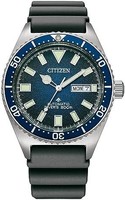 CITIZEN 西铁城 模拟蓝色表盘男式手表 - NY0129-07L,蓝色,现代, robin 蓝, 现代