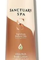 sanctuary Spa 女士身体乳,不含矿物油,无刺激性,纯素身体乳,适用于干性皮肤,250毫升