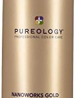 PUREOLOGY Nano Works 金色洁面洗发水 | 青春再生*,适用于染色的* | 不含硫酸盐 | 纯素