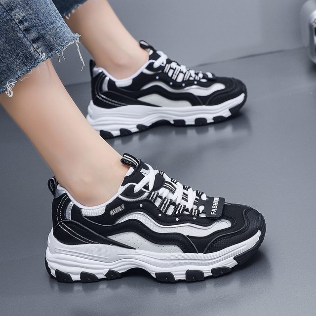 DIEMME 经典熊猫老爹鞋女鞋子2023秋季新款厚底减震运动鞋女休闲鞋