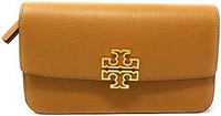 TORY BURCH 女式 Britten 皮革链钱包 提拉米苏色, 链式钱包