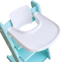 Baby 婴儿高脚椅托盘与 Stokke Tripp Trapp 椅子兼容,采用不含 BPA 的塑料制成,使用方便,清洁光滑表面更吸力
