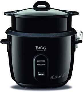 Tefal 特福 RK103811 电饭锅 经典, 黑色 - 金属