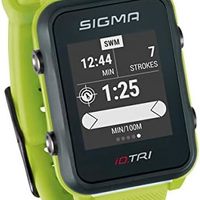 SIGMA SPORT iD.TRI 铁人三项 GPS 手表,多种运动训练模式,手腕心率,户外导航,轻盈防水