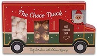 Becky's Becky 的冬季巧克力卡车-饮用巧克力、棉花糖和金色-125g