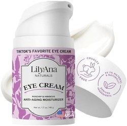 LilyAna Naturals 眼霜 养颜 每件1.7盎司(约48.19克) 成人烟酰胺 全肤质 1件装