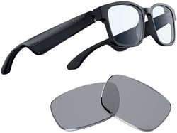 RAZER 雷蛇 Anzu 智能眼镜：滤蓝光和偏光太阳镜镜片