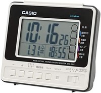 CASIO 卡西欧 闹钟 无线电波 数码 生活环境 温度 湿度 日历显示 DQL-250J-7JF
