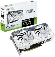 ASUS 华硕 Dual GeForce RTX 4060 OC 白色版 8GB GDDR6