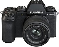 FUJIFILM 富士 胶片 X-S20 无反光数码相机 XC15-45 毫米镜头套件 黑色