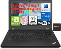 Lenovo 联想 ThinkPad P17 Gen 2 17.3 英寸全高 i7-11850H、T1200、32GB DDR4 、1TB