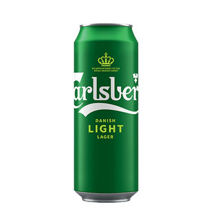 嘉士伯Carlsberg特醇啤酒500ml*18罐丹麦清爽拉格小麦啤酒整箱装