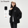 La Chapelle 冬摇粒绒外套女宽松潮显高显瘦时尚休闲外套