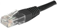 CONNECT 0.50 m 铜/铝 RJ45 Cat.6 U/UTP 接插线 - 黑色