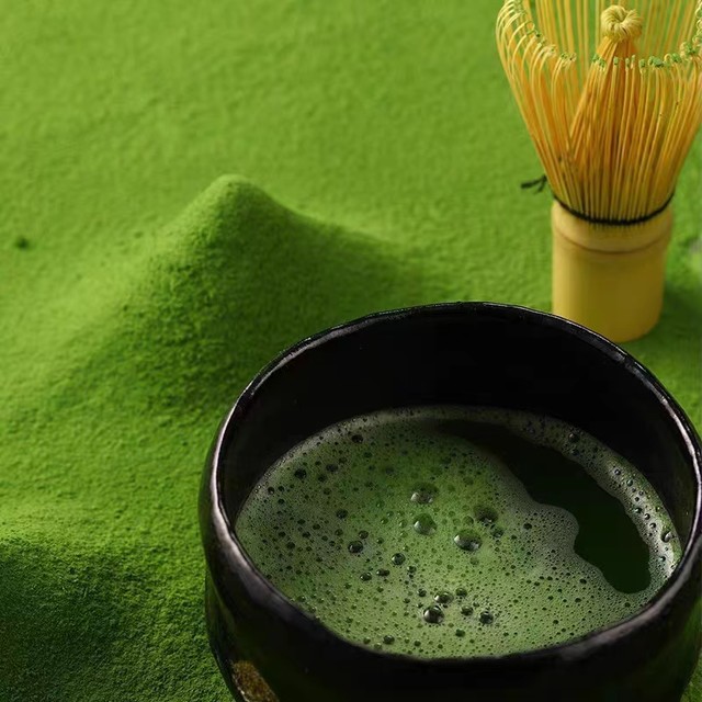 初透 素涛抹茶粉点茶冲饮茶道级私家烘焙拿铁奶茶原料天然食品