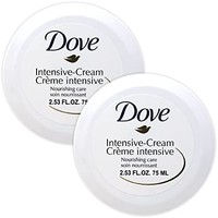 Dove 多芬 滋养身体护理面部、手部和身体滋养霜,2.53 液体盎司(2 件装)
