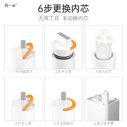 MATE 另一半 适配小米净水器家用ro反渗透净水器滤芯可拆可换内芯1234号