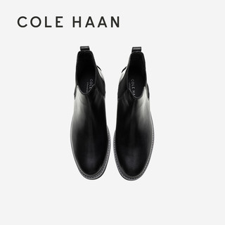 COLE HAAN 歌涵 男士切尔西靴 秋冬牛皮革烟筒短靴男C36531